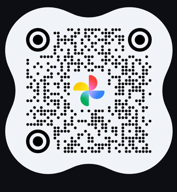QR del álbum de fotos